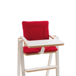 מושב אוכל לתינוק אדום SUPAFLAT